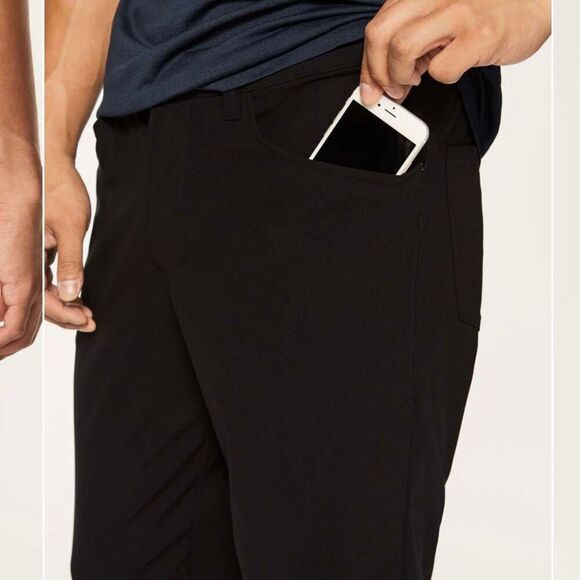 Lululemon ABC Pant Classic Trouser Black stretch 34 style M5426S - Picture 4 of 8